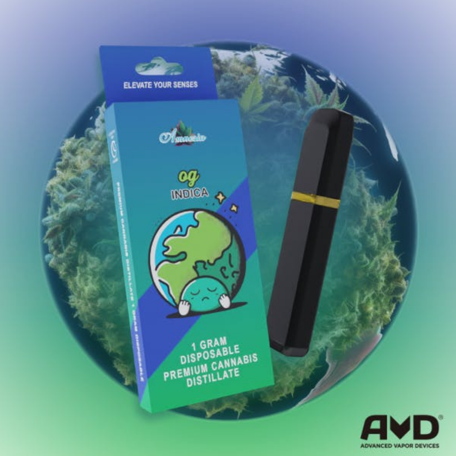 Photograph of product: Amnesia - OG Disposable 1g | 4/$50