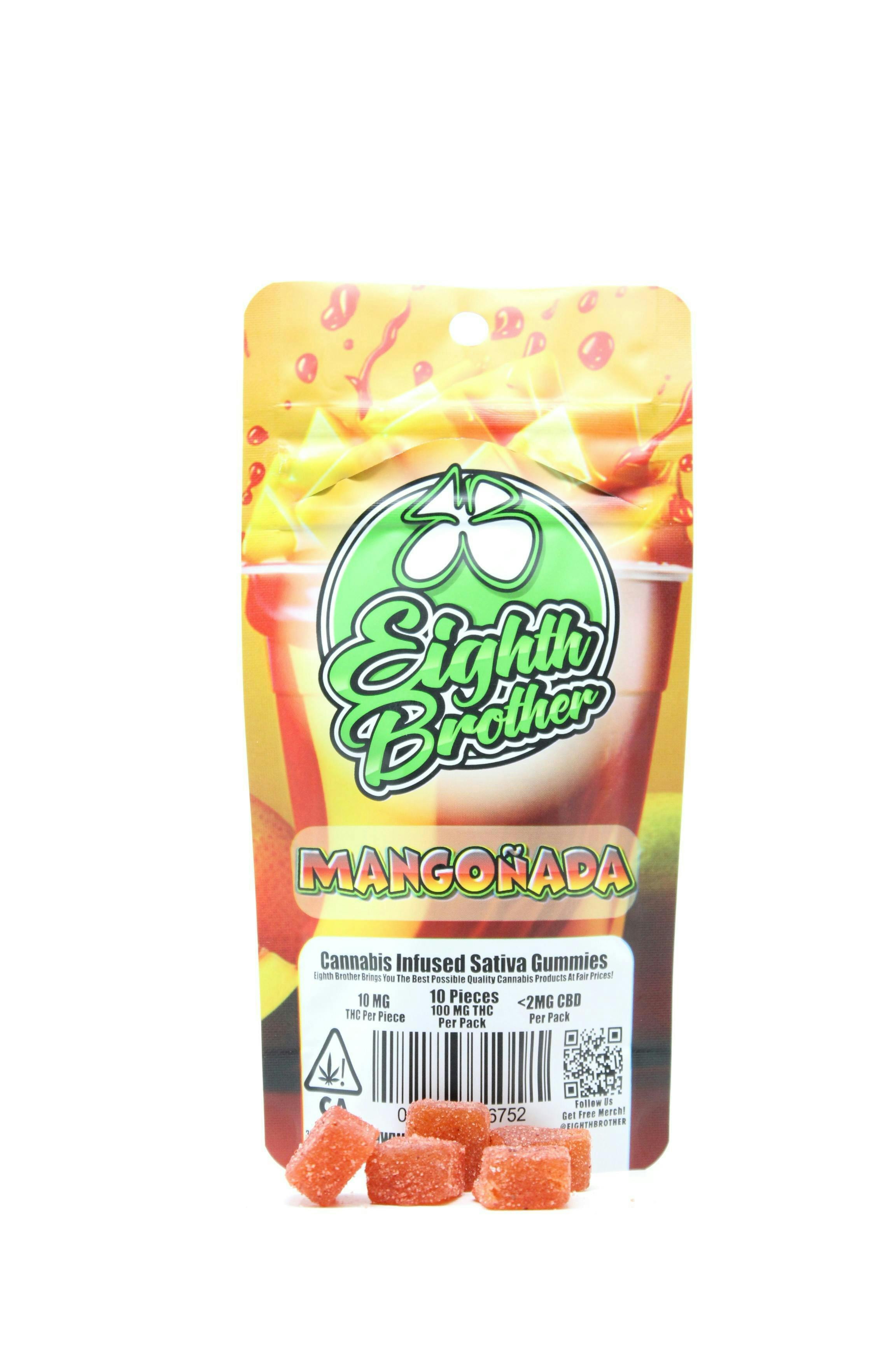 Photograph of product: MANGONADA - BROTHERS - 10PK GUMMIES