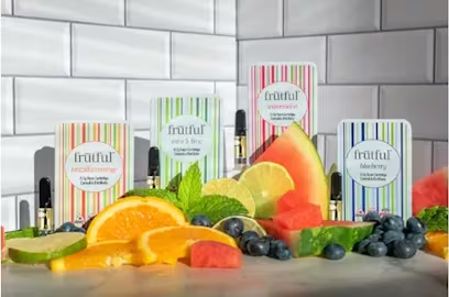 Photograph of product: Frutful Grape Punch Pop (I) Distillate Vape Cartridge 1g