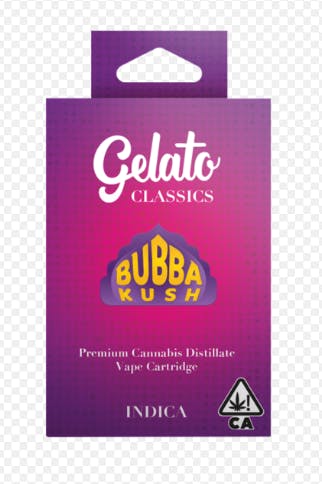 Photograph of product: Bubba Kush Vape Cart 1g - Cart