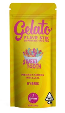 Photograph of product: Sweet Tooth Disposable 1g - Disposable