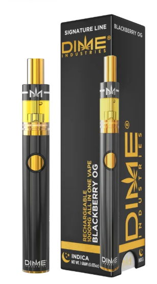 Photograph of product: DIME | 2g AIO | Blackberry OG