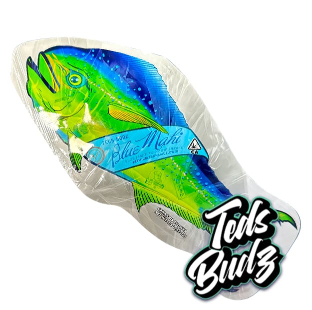 Photograph of product: Teds Budz - Blue Mahi - 3.5g - 