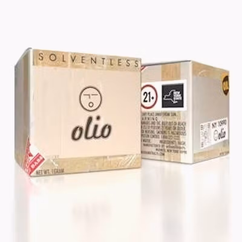 Photograph of product: Concentrate | Olio | Straw Jelly | Live Rosin Cold Cure | 1g