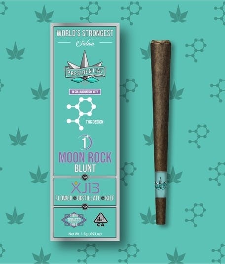 Photograph of product: Presidential - Moonrock - XJ-13 - Infused Blunt