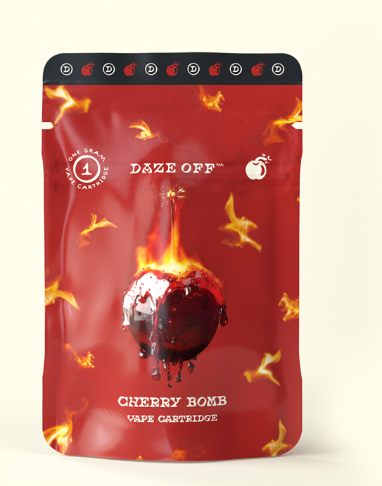 Photograph of product: Daze Off - Cartridge - Cherry Bomb (H)