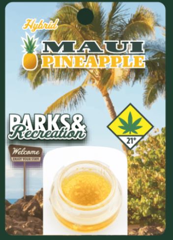 Photograph of product: Maui Pineapple Terp Wax | 1g