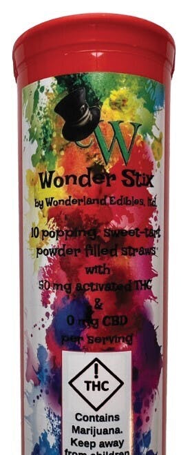 Photograph of product: WONDER STIX- 500mg CHERRY 10pk