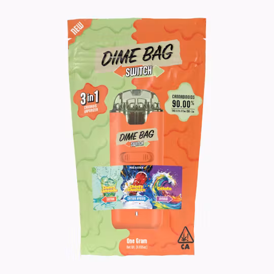 Photograph of product: DimeBag - Cherry Limeade x Gelato 1g All-in-One