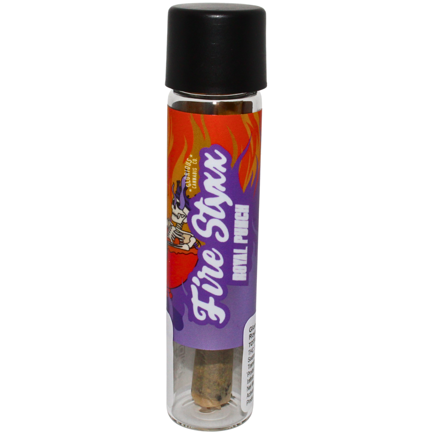 Photograph of product: FIRE STYXX ROYAL PUNCH INFUSED PREROLL REC