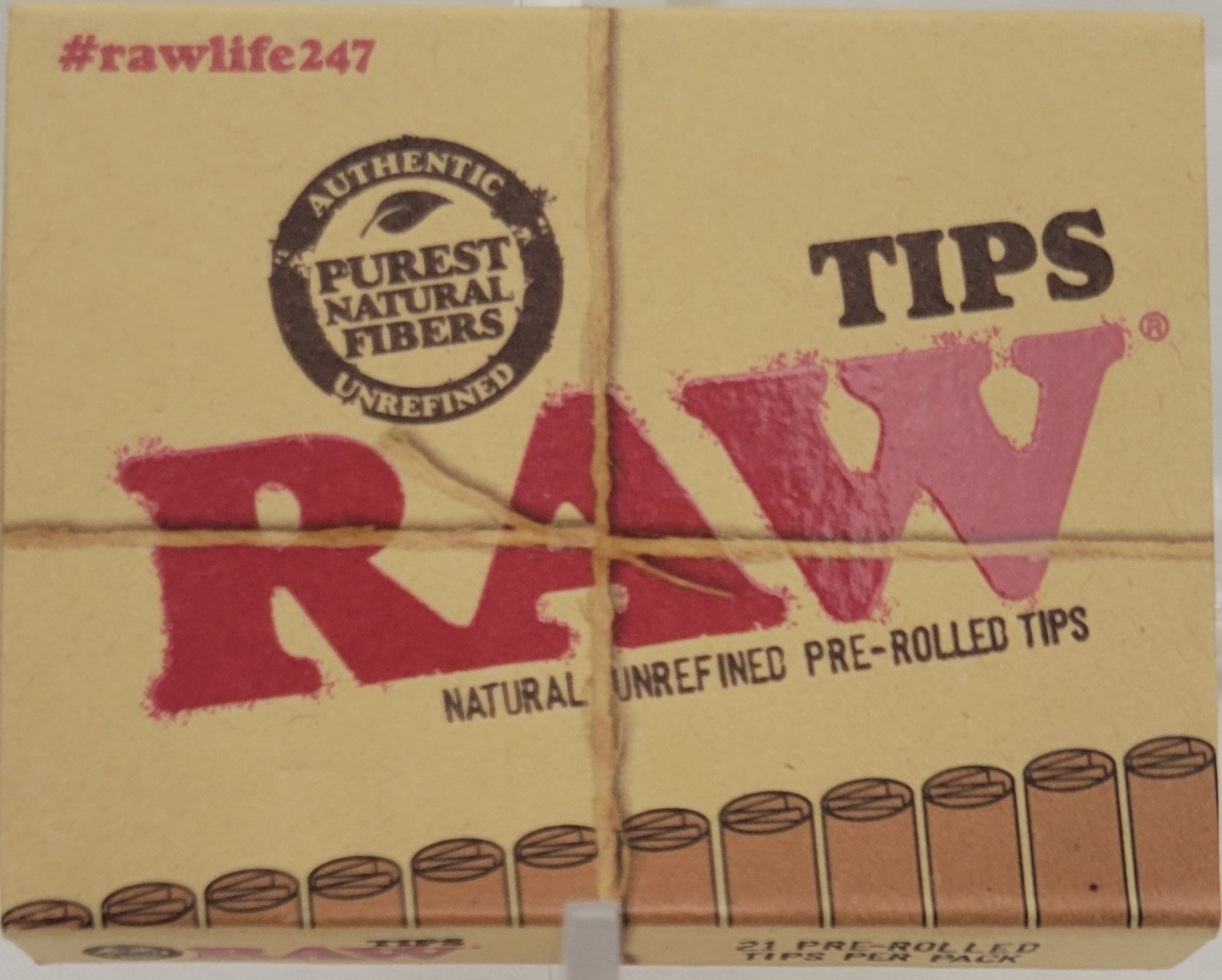 Photograph of product: Tips Raw Prerolled