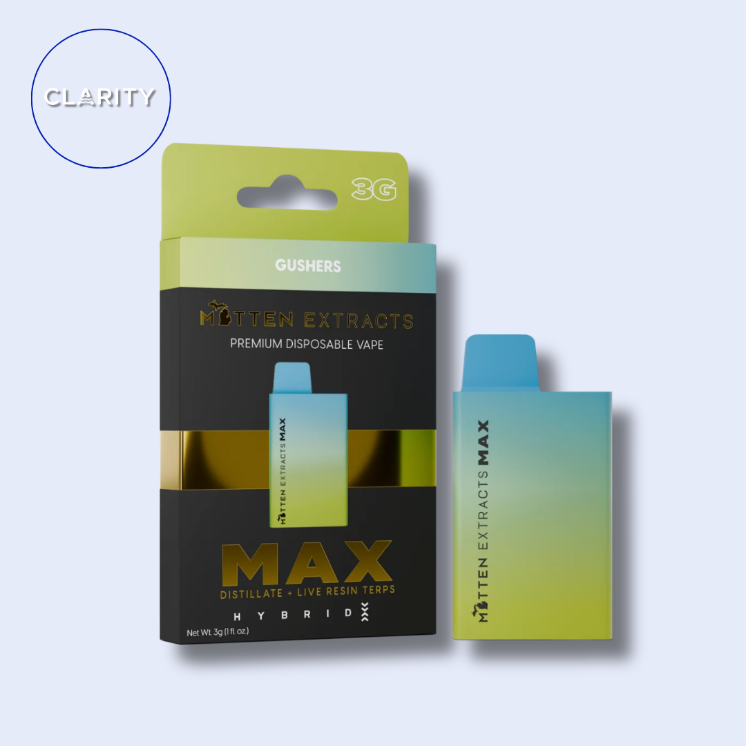 Photograph of product: Mitten Extracts MAX Disposable | Gushers