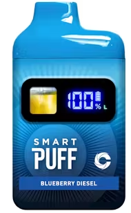 Photograph of product: Cannalicious - Smart Puff - Blueberry Diesel - 1G Dispo