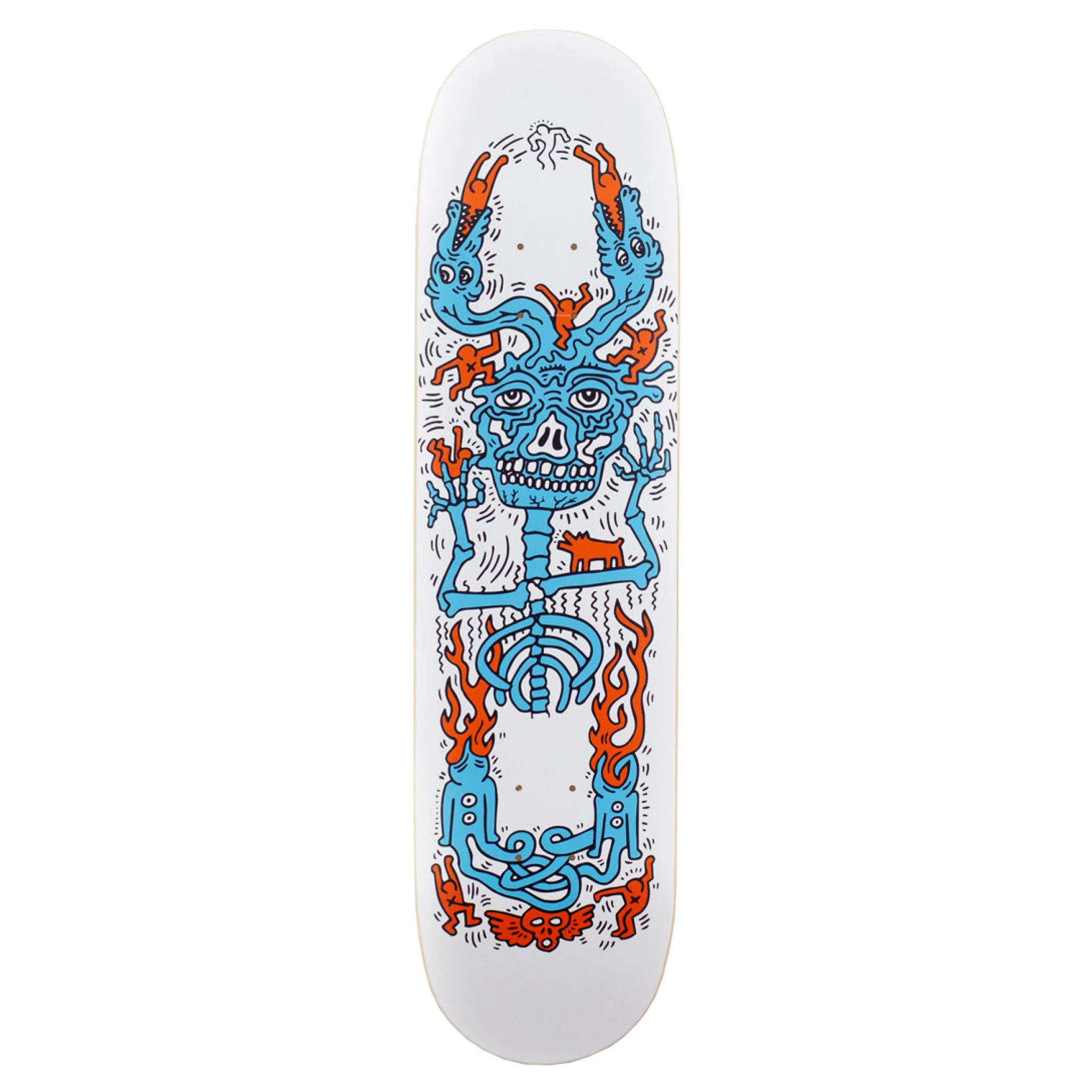 Photograph of product: Keith Haring | Untitled (Inferno) | Skate Deck