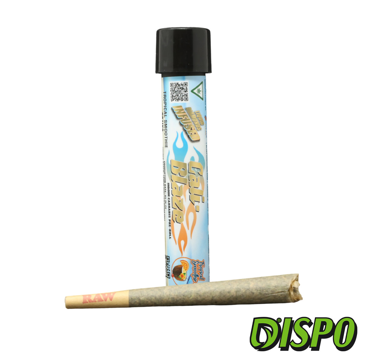 Photograph of product: Cali Blaze - Tropical Smoothie 1.2G Infused Joint