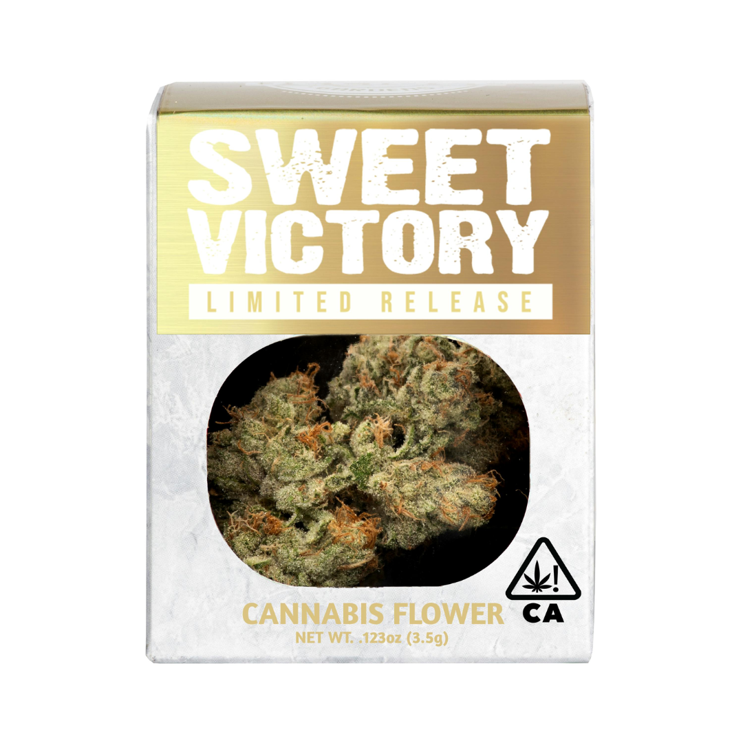 Photograph of product: Decibel Gardens - Sweet Victory (Hybrid) Flower - 3.5g