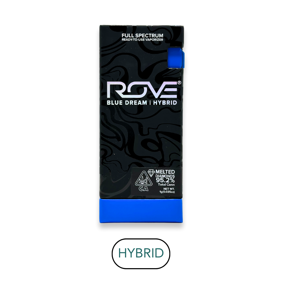 Photograph of product: Rove - Live Resin - Blue Dream H - RTU - 1.0g