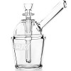 Photograph of product: Grav Slush Cup Pocket Bubbler Color: Clear