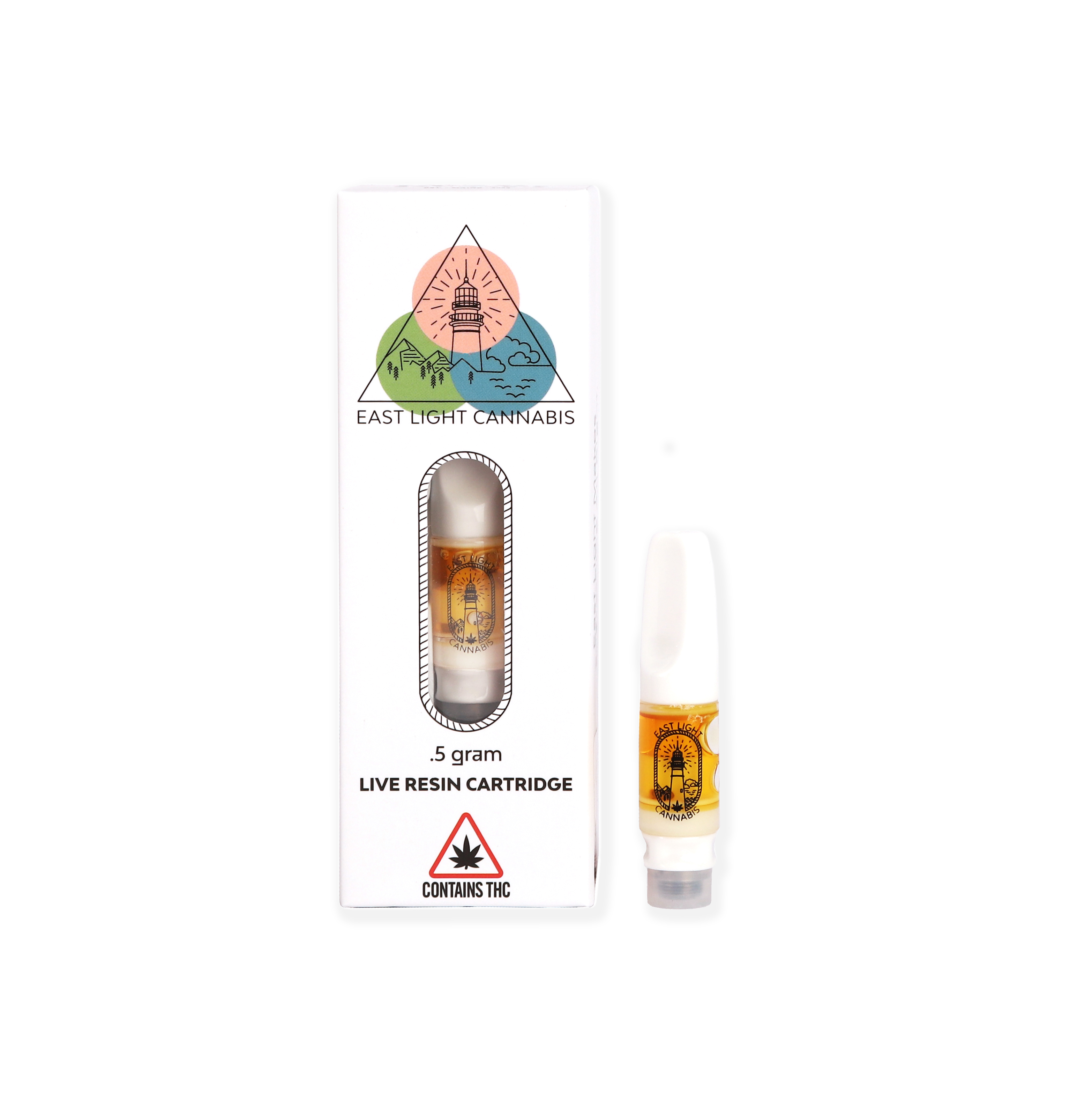 Photograph of product: East Light Oui'd - Blueberry Muffin - Distillate Cart - 0.5g