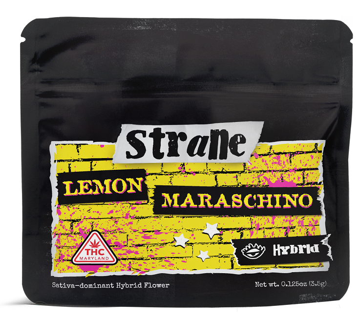 Photograph of product: 3.5g Lemon Maraschino Flower
