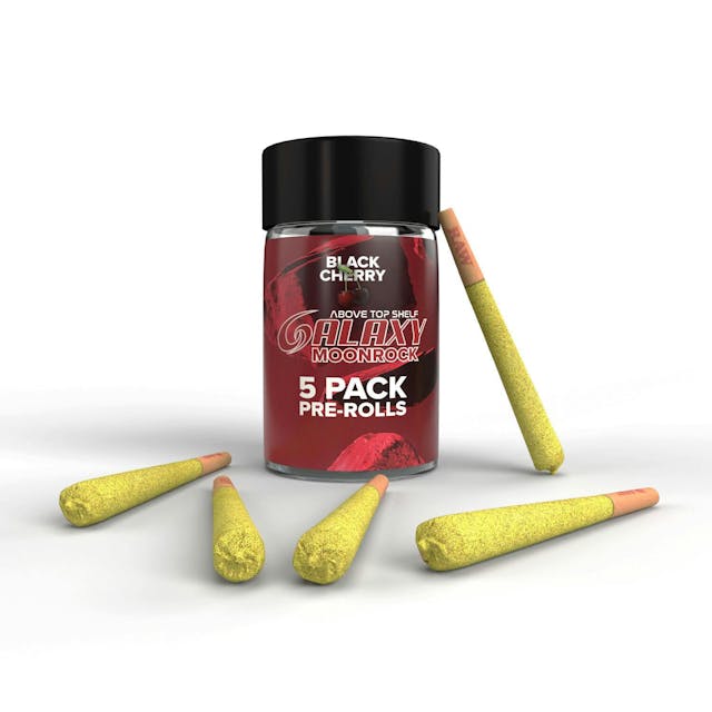 Photograph of product: Black Cherry | Moonrock Infused .7g x 5pk - 