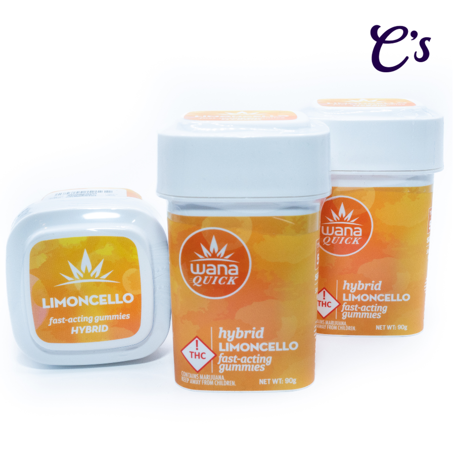 Photograph of product: Wana | Fast Acting (H) Limoncello 100mg