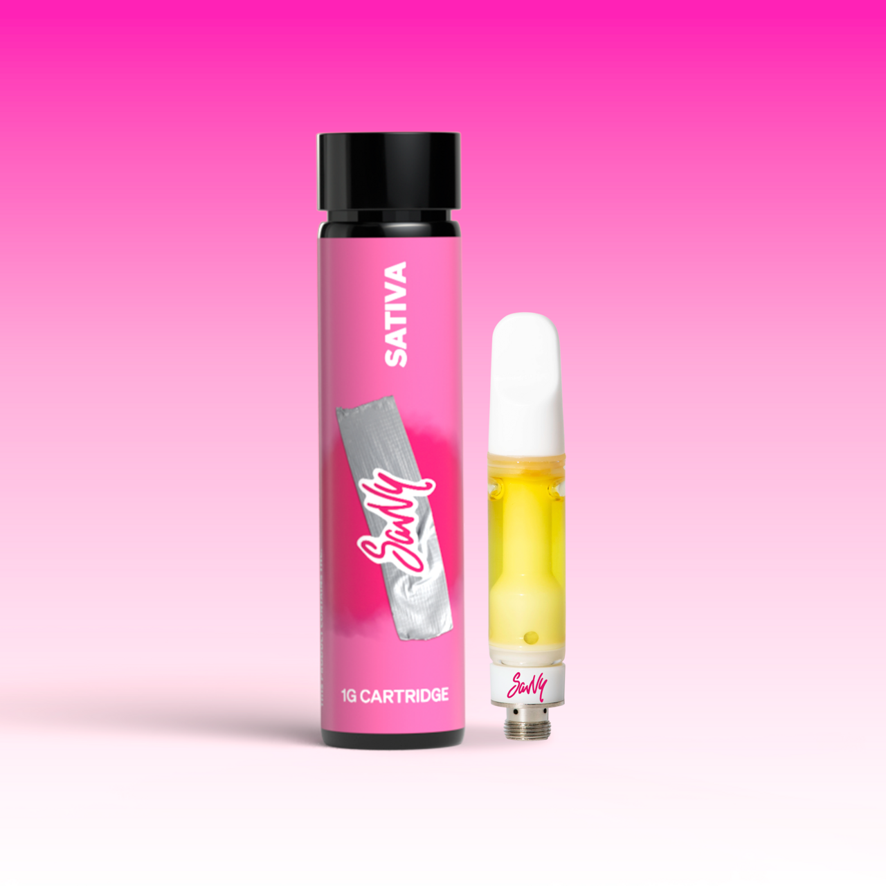 Photograph of product: Savvy Happy Hour - Blue Raz Haze - 1g Cartridge