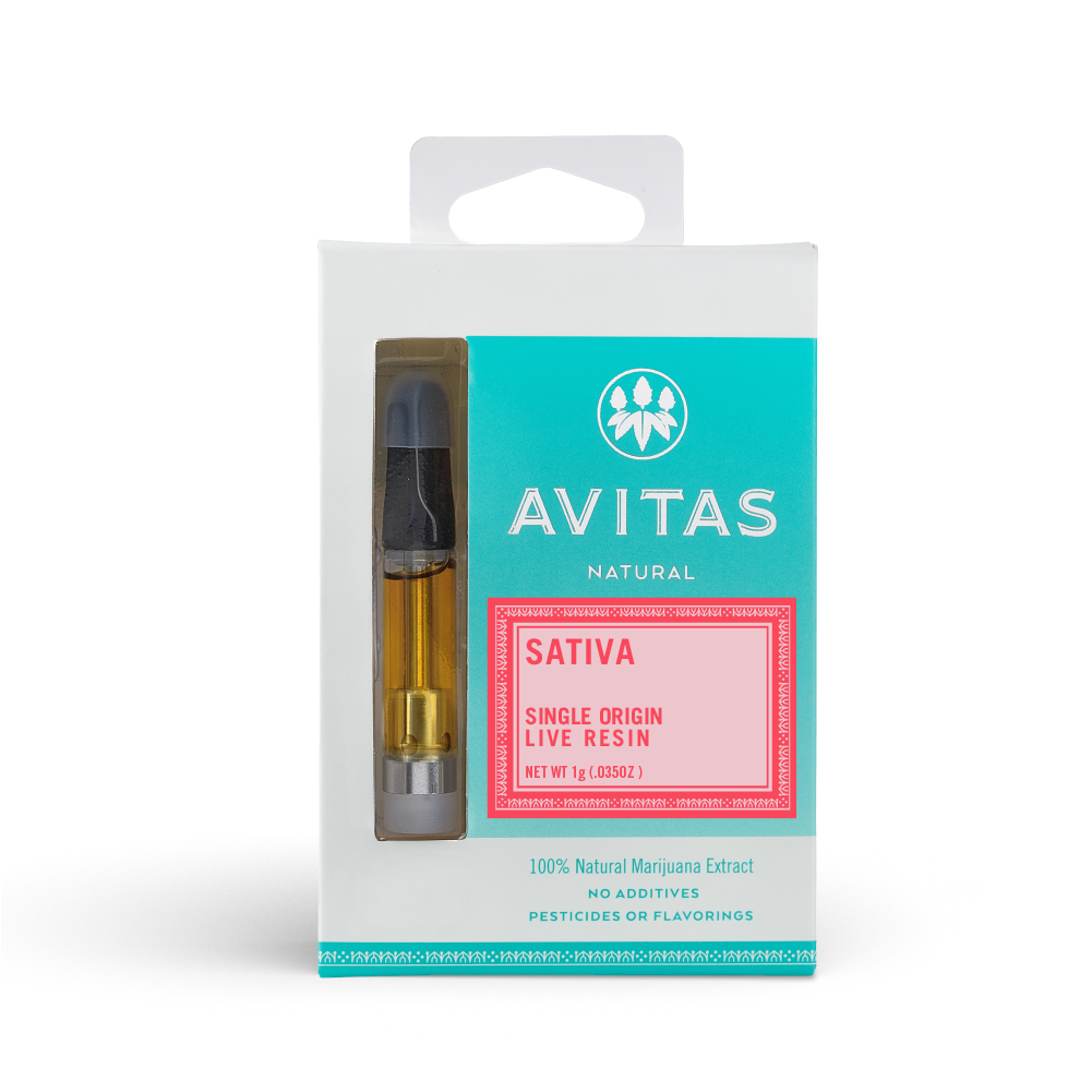 Photograph of product: AVITAS - VAPE LIVE RESIN - 1G - Oui'd - TWISTED TEA