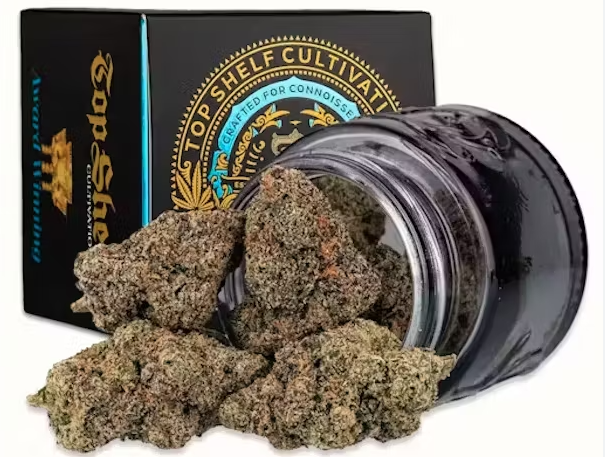 Photograph of product: Top Shelf - Flower - L.B.C. Cooler - 3.5g