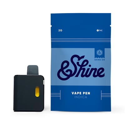 Photograph of product: &SHINE Pen 2000mg: Mango