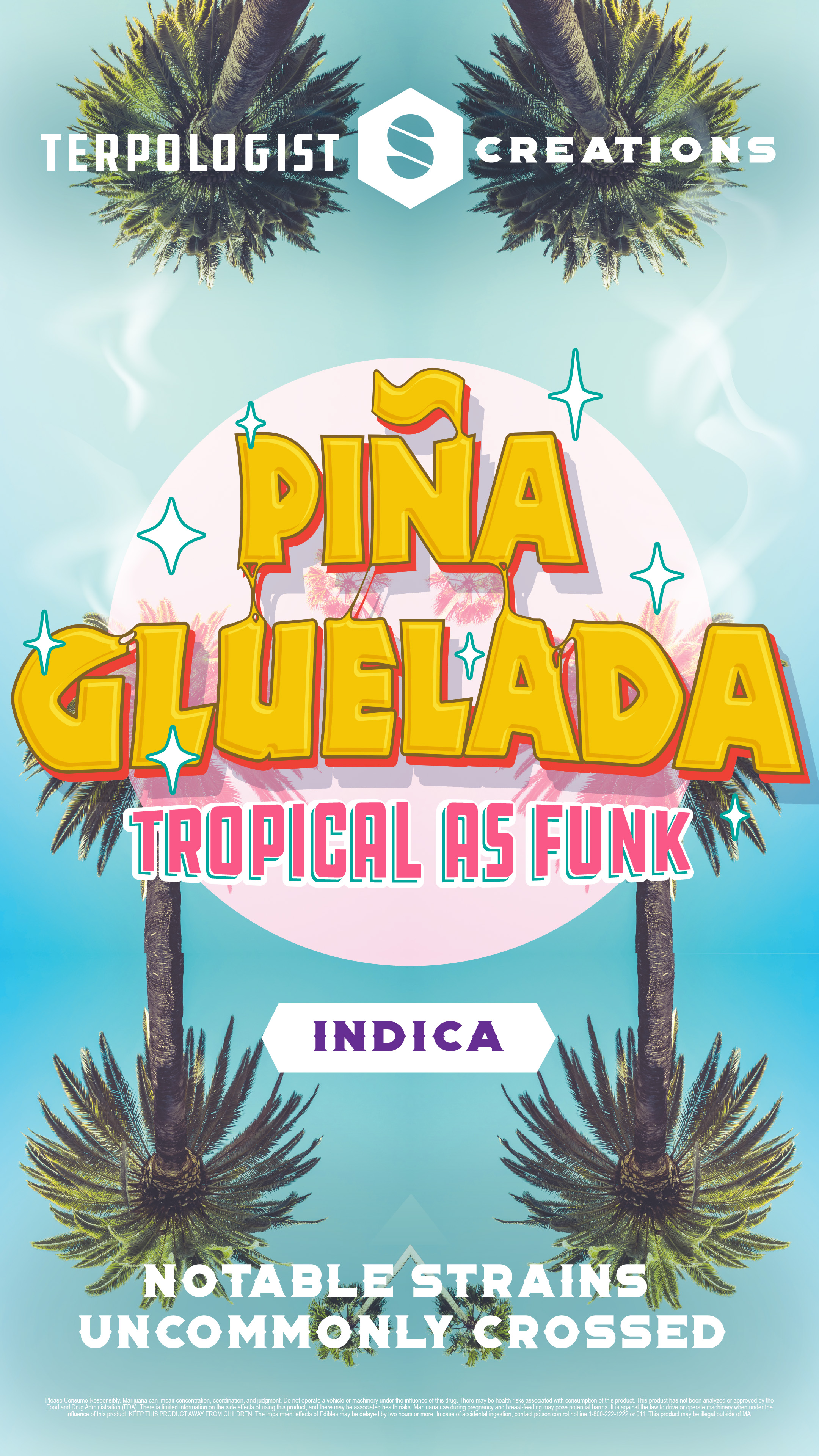 Photograph of product: Pina Gluelada | Liquid Diamonds Terpologist Vape | 0.5g