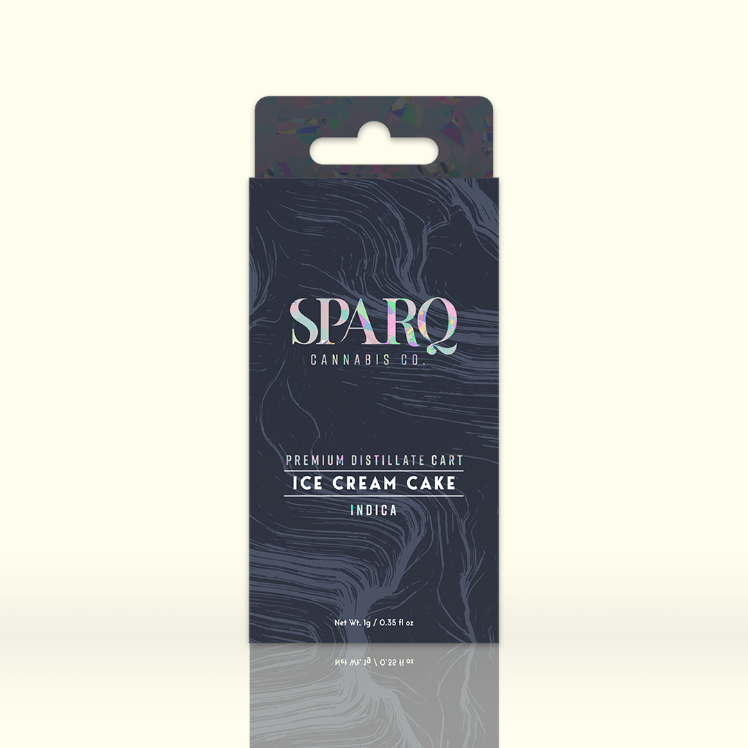 Photograph of product: Sparq Vape Cart - Ice Cream Cake