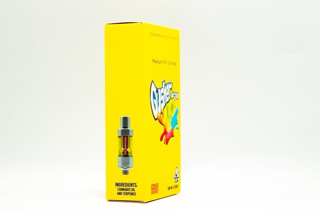 Photograph of product: The Marathon Cultivation - Gushers #70 1g Cartridge