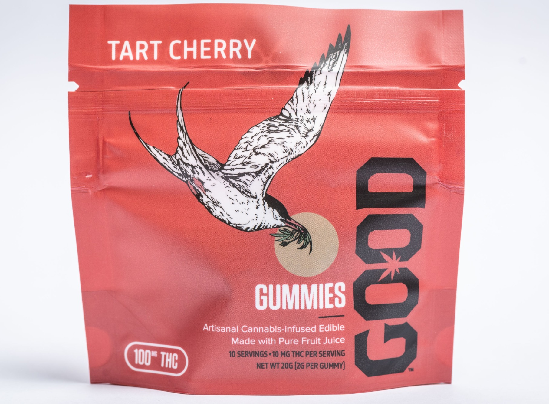 Photograph of product: 2:1:1 TH-oui/CBD/CBN Tart Cherry GOOD Night Gummies