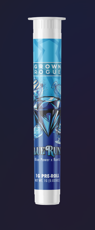 Photograph of product: Blue Runtz - Pre-rolls