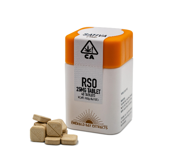 Photograph of product: Blue Dream Rso Tablets 25mg 1000 Mg