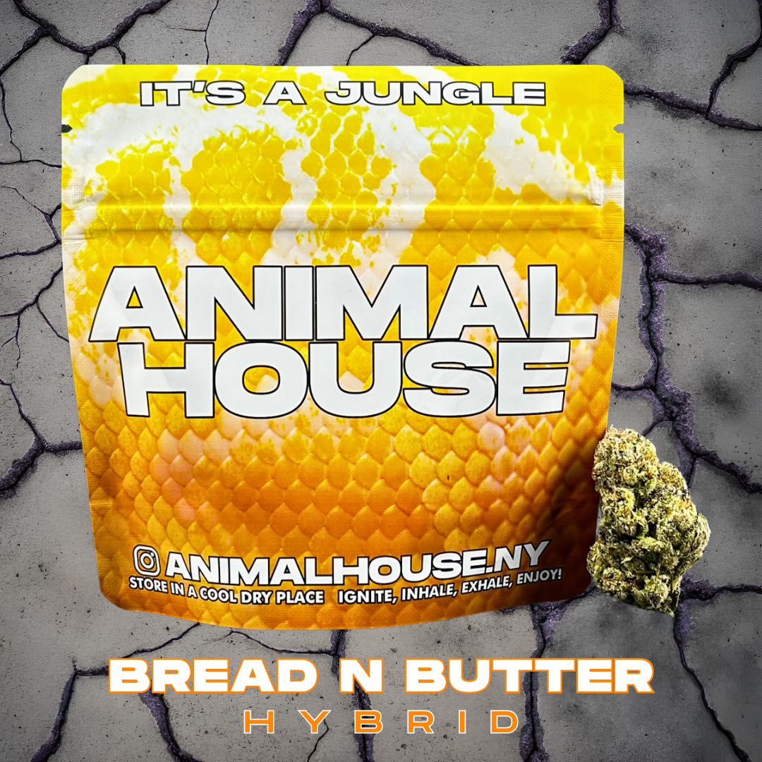 Photograph of product: Animal House - Bread N Butter Flower - 3.5g