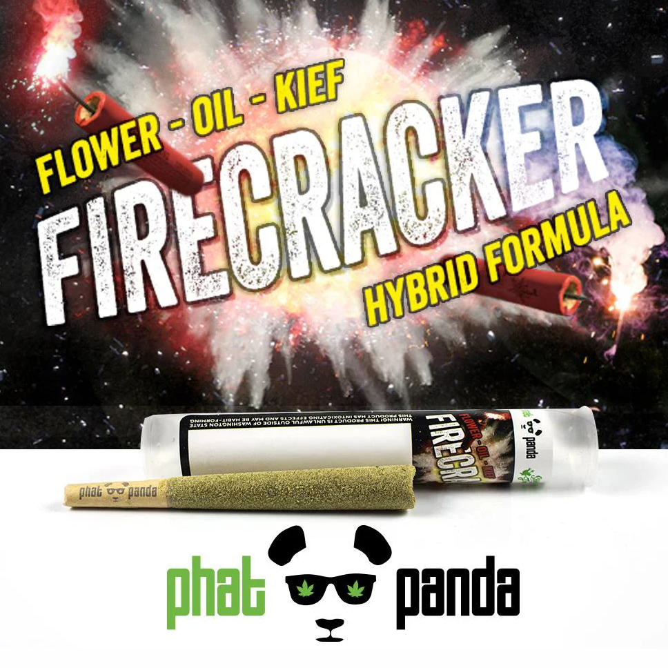 Photograph of product: Blue Slushie Firecracker Infused Pre-Roll Pack | 3g
