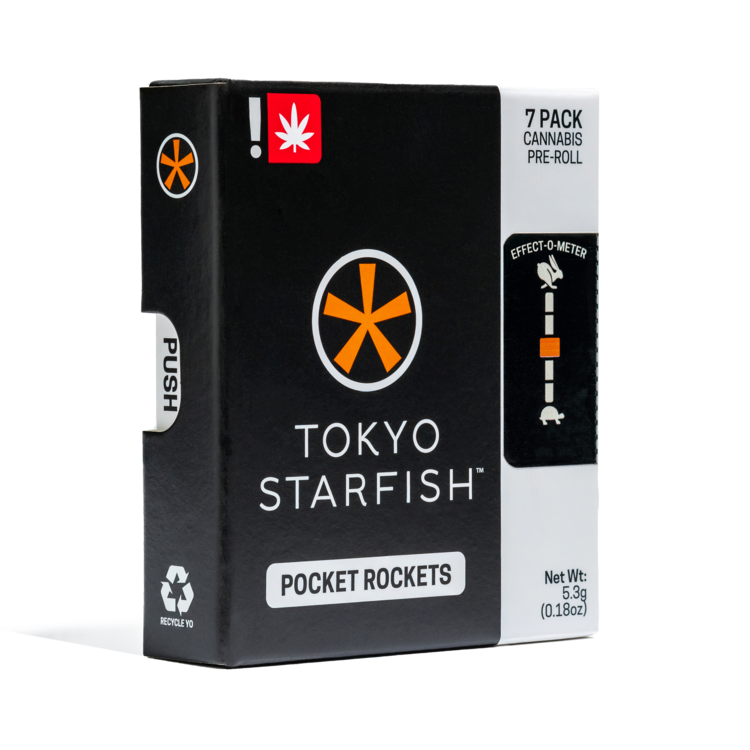 Photograph of product: Pocket Rockets - 7pk Supa Durban Pre-Rolls