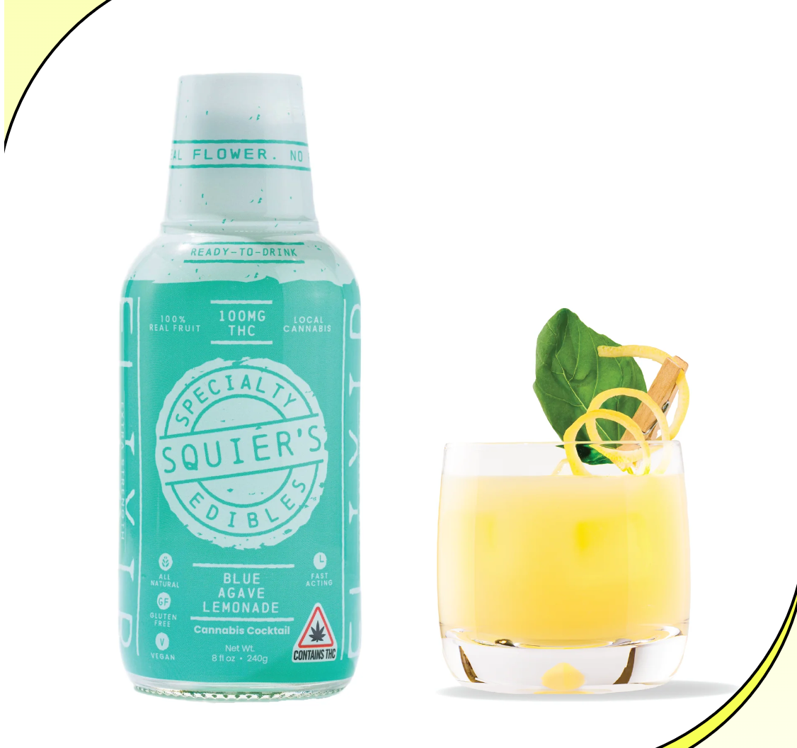 Photograph of product: 200mg Agave Lemonade au chocolat Rosin RTD