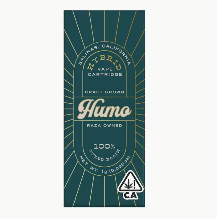 Photograph of product: Yerba Buena Cured Resin Cartridge 1 G