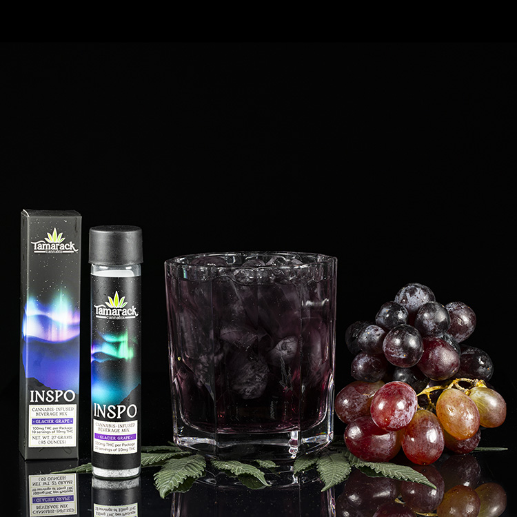 Photograph of product: INSPO Drink Mix - Glacier Grape