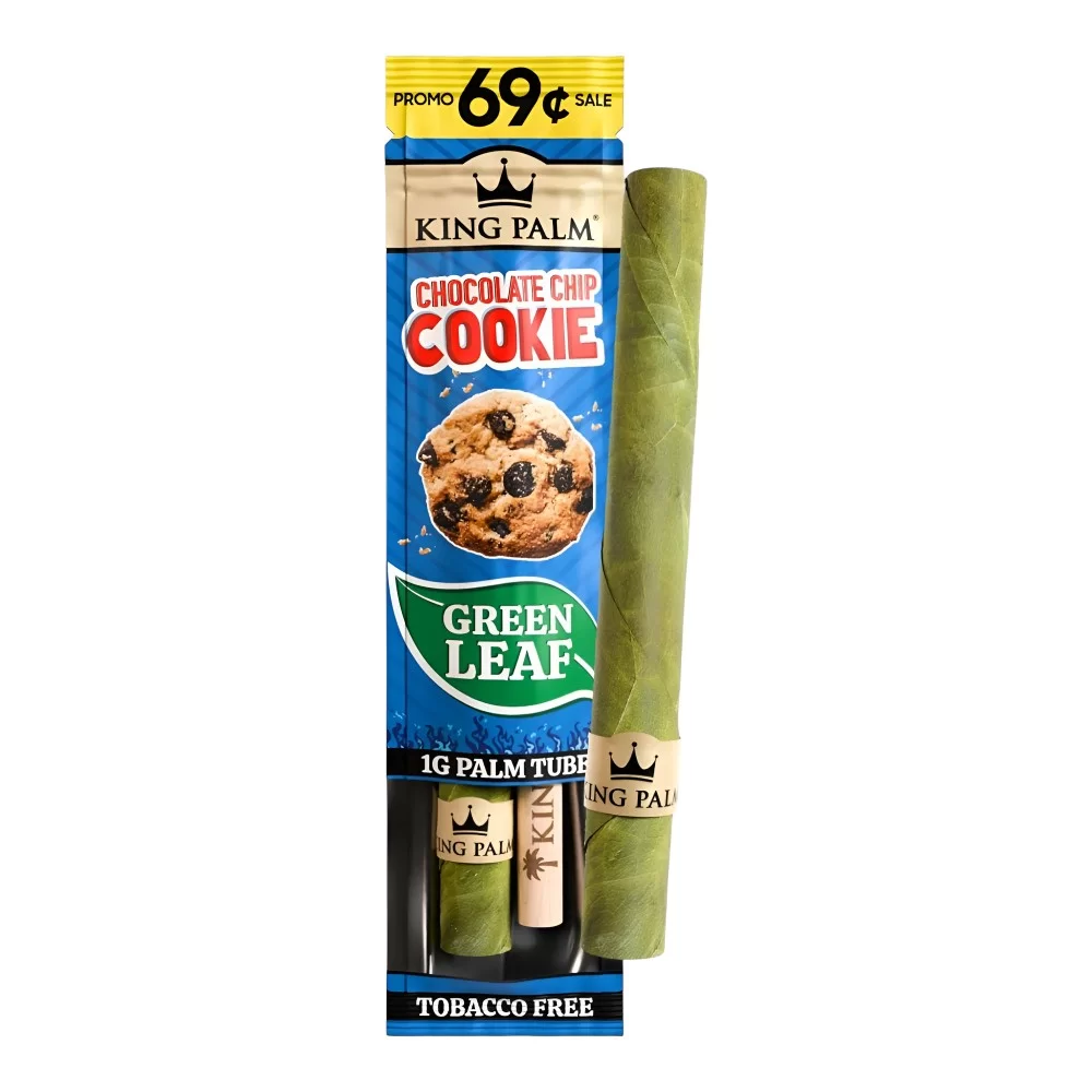 Photograph of product: King Palm Chocolate Chip Cookie- 1pk Cone 1g