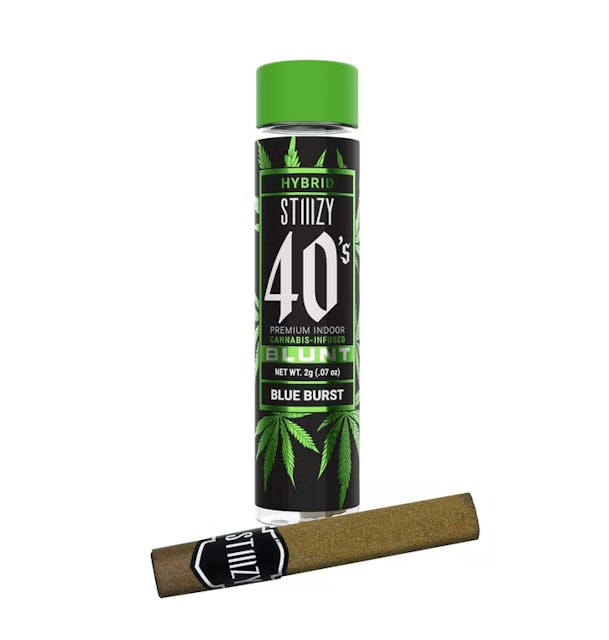 Photograph of product: Blue Burst (H) 2G 40's Blunt - Retail