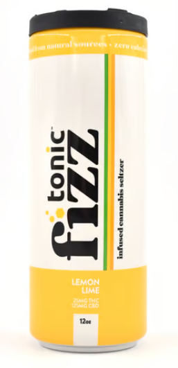Photograph of product: Fizz | Lemon Lime | 12oz | 5:1 CBD:TH-oui | 25mg