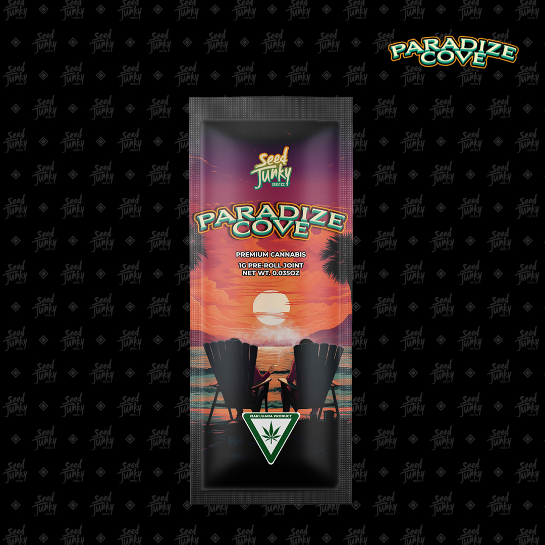 Photograph of product: Seed Junky - Paradize Cove Pre-Roll 1g