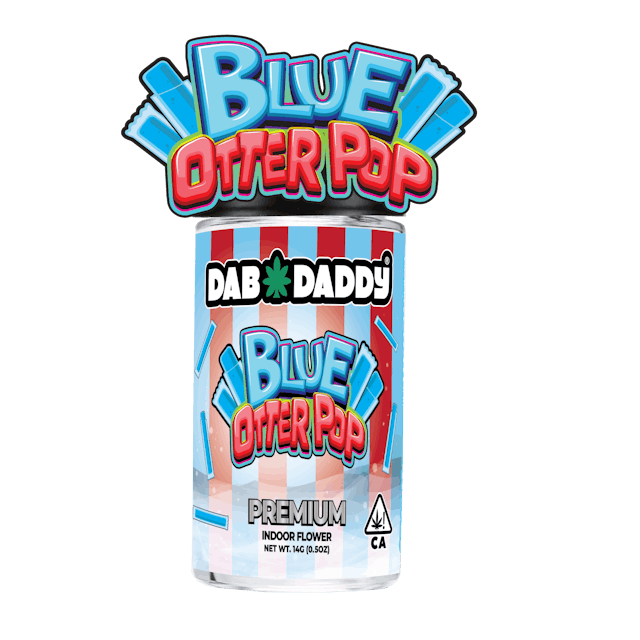 Photograph of product: blue otter pop 14g - 
