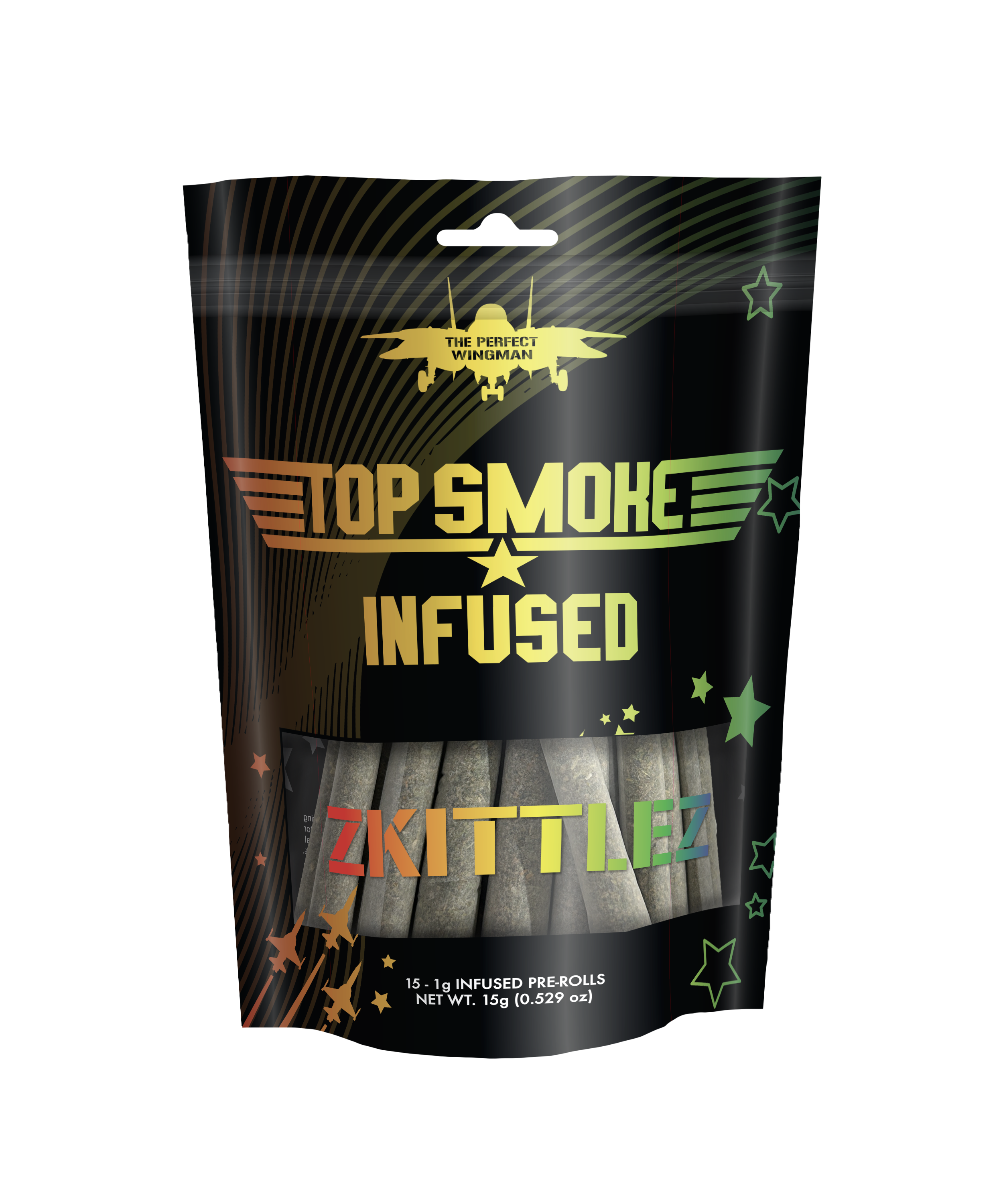 Photograph of product: Zkittlez | 1G Infused Prerolls 15PK