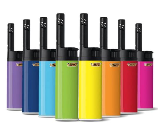 Photograph of product: Bic Lighter | Mini EZ Reach Multicolor