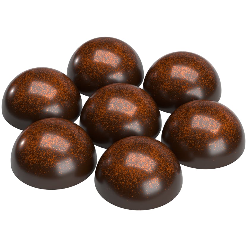 Photograph of product: CHOCOLATE FUDGE | CHRONBONS | 10PK
